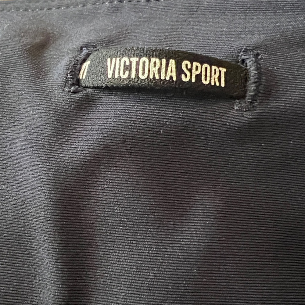 🌻🌻 Women's Victoria Sport Black Leggings Size Med  C378. - Picture 5 of 5